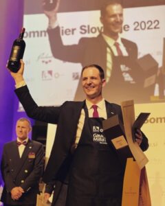 Valentin Bufolin - Najboljši Sommelier Slovenije 2022