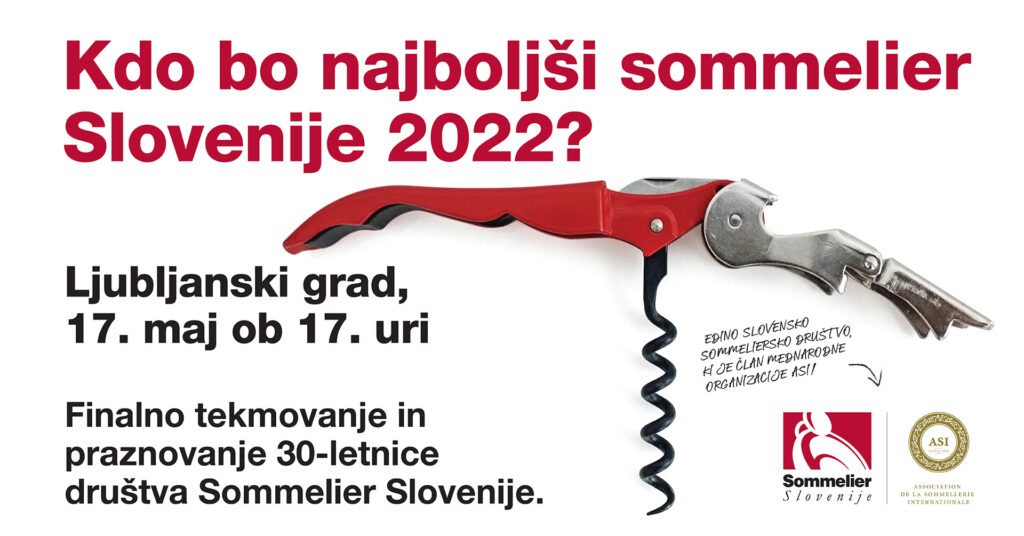 Najboljši sommelier Slovenije 2022