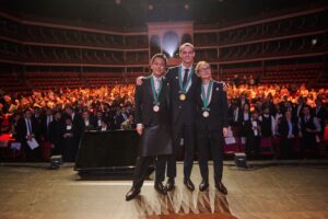 Pascaline Lepeltier, Nikolai Haram Svorte, Wataru Iwata
