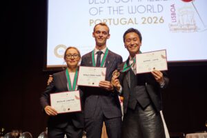 Pascaline Lepeltier, Nikolai Haram Svorte, Wataru Iwata